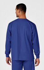 800 WonderWORK Unisex Snap Front Round Collar Jacket