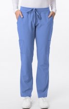 2200 Greentown 4 Flex Modern Waist Straight Leg Cargo Scrub Pants