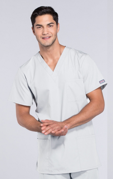 *VENTE FINALE XL 4876 Workwear Originals Haut à Col en V Unisexe avec 3 Poches par Cherokee