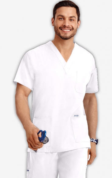 *FINAL SALE M 310T MOBB Classic Unisex 3 Pocket Scrub Top *FINAL SALE M 310T MOBB Classic Unisex 3 Pocket Scrub Top