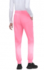 758 koi Lite Pantalon Jogger Imprimé en Dégradé de 5 Poches - Peony Pink Ombre