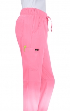 758 koi Lite Pantalon Jogger Imprimé en Dégradé de 5 Poches - Peony Pink Ombre