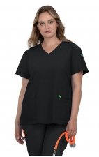 C100 Cureology Aura Modern V-Neck Top by koi