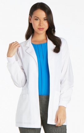 1302 Cherokee Whites 30" Lab Coat with Rib Knit Cuffs by Cherokee 
