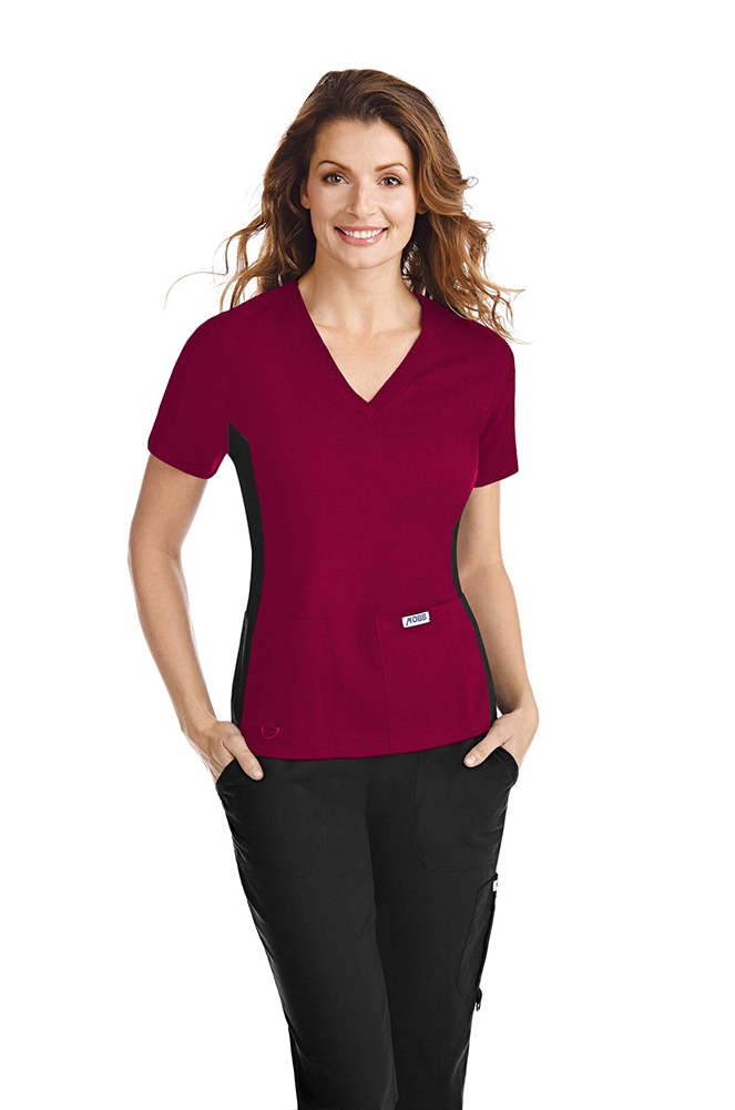 The Rose Mobb Stretchy Top With Side Panel T8020