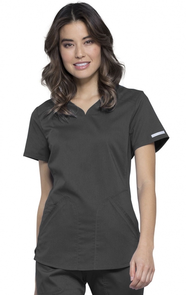 *VENTE FINALE 2XL WW601 Workwear Revolution Haut à Col en V Incurvé avec Panneaux en Filet de Cherokee *VENTE FINALE 2XL WW601 Workwear Revolution Haut à Col en V Incurvé avec Panneaux en Filet de Cherokee