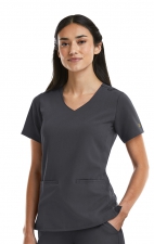 3903 Matrix Pro Tailored Top with Curved V-Neck by Maevn