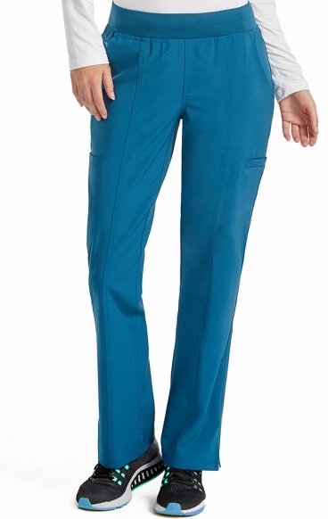 *FINAL SALE CARIBBEAN 8744 Med Couture Energy Stretch YOGA TWO CARGO POCKET PANT - Regular: (31”)