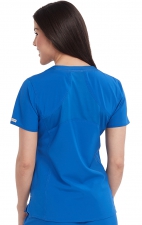 8579 Med Couture Energy Stretch RACERBACK SHIRTTAIL TOP