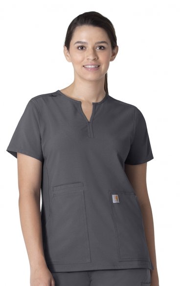 *VENTE FINALE L C12213 Carhartt Force Tunique Modern a Col Cranté pour Femmes