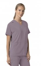 C13110 Carhartt Force Cross-Flex Haut à Coupe Carrée Moderne pour Femmes