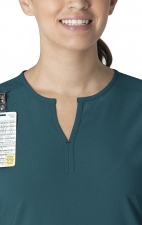 C12213 Carhartt Force Modern Fit Women's Notch Neck Tunic Scrub Top