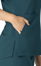 C12213 Carhartt Force Modern Fit Women's Notch Neck Tunic Scrub Top
