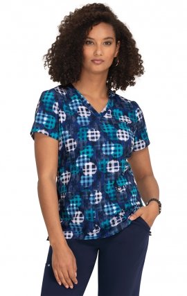 1029PR koi Next Gen Early Energy Top - Moonlight Plaid