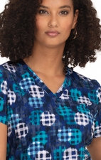 1029PR koi Next Gen Early Energy Top - Moonlight Plaid