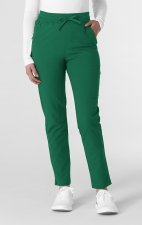 5222P Petite WonderWink Thrive Women's Cargo Straight Slim Leg Pant