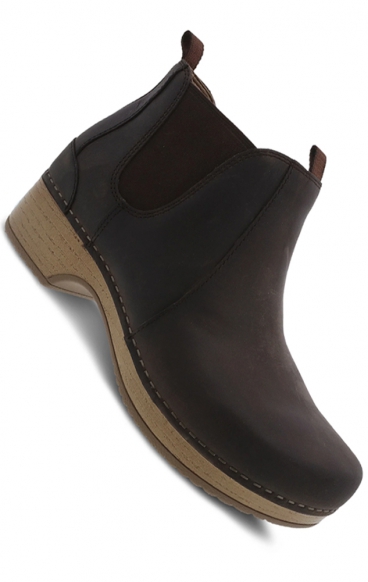 *VENTE FINALE Botte Becka Brown Oiled Pull Up par Dansko