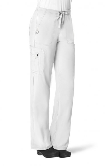 *FINAL SALE WHITE C52110 Carhartt Force® Cross-Flex Utility Boot Cut Cargo Scrub Pants