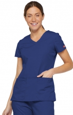 85906 Dickies EDS Signature 6 Pocket V-Neck Top