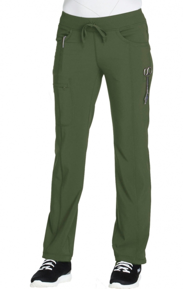 *VENTE FINALE XS 1123A Pantalon droit avec cordon de serrage - Cherokee Infinity - Antimicrobien
