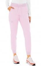 *VENTE FINALE XL 7710P Petite Med Couture Performance Touch Patalon Jogger Yoga