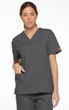86706 Dickies EDS Signature Haut à Col en V avec 2 Poches
