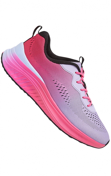 Infinite Lilac/Electro Pink Women's Lightweight Slip Resistant Sneaker by Infinity Footwear