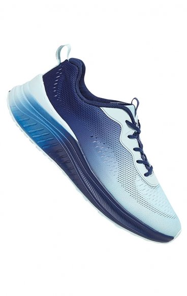 Infinite Navy/Glacial Blue Women's Lightweight Slip Resistant Sneaker by Infinity Footwear