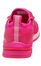 Dart Electro Pink/White Fade Sneaker Légère Antidérapante pour Femmes de Infinity Footwear par Cherokee