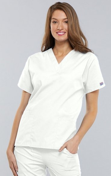 *FINAL SALE S 4700 Workwear Originals V-Neck Dolman Sleeve Top by Cherokee *FINAL SALE S 4700 Workwear Originals V-Neck Dolman Sleeve Top by Cherokee