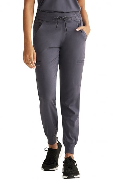 HH050P Petite HH Works Rhea Flat Front Cargo Joggers by Healing Hands