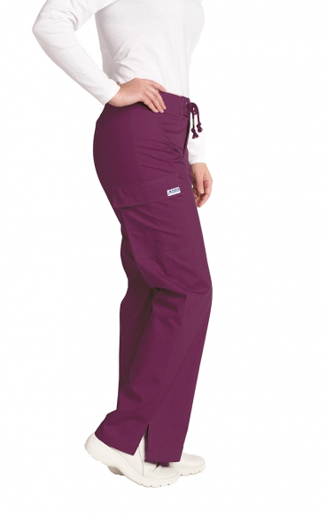 *VENTE FINALE DEEP ORCHID 316P-TALL Pantalon taille basse lacer par MOBB