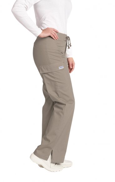 *VENTE FINALE KHAKI 316P-TALL Pantalon taille basse lacer par MOBB