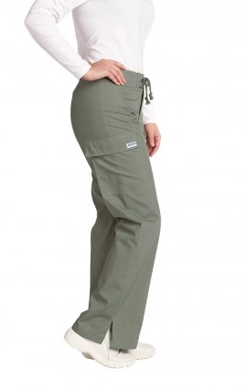 *VENTE FINALE 316P-TALL Pantalon taille basse lacer par MOBB