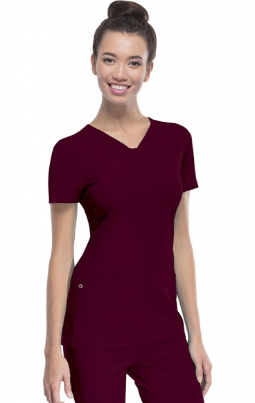 *FINAL SALE XS 20710 Break on Through V-Neck 3 Pocket Top from HeartSoul *FINAL SALE XS 20710 Break on Through V-Neck 3 Pocket Top from HeartSoul