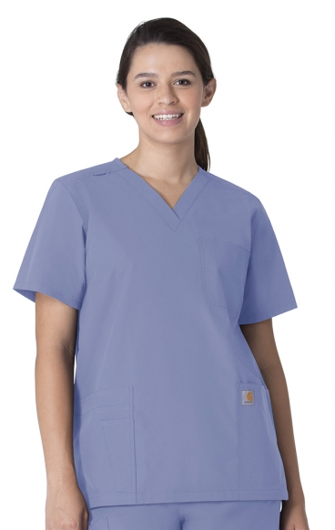 *FINAL SALE XL C15013 Carhartt Force Unisex Modern Fit V-Neck Top *FINAL SALE XL C15013 Carhartt Force Unisex Modern Fit V-Neck Top