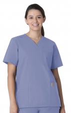 C15013 Carhartt Force Unisex Modern Fit V-Neck Top