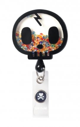 A157 tokidoki par koi Porte-Badge Rétractable Dynamique- tokidoki Skull