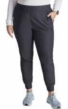 CK092  Elastic Waist Tapered Jogger Pant with 6 Pockets from Form by Cherokee