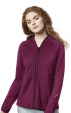 8209 WonderWink Layers veste à fermeture éclair pour femme