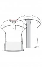 IN622A GNR8 Round Neck 3 Pocket Top by Infinity
