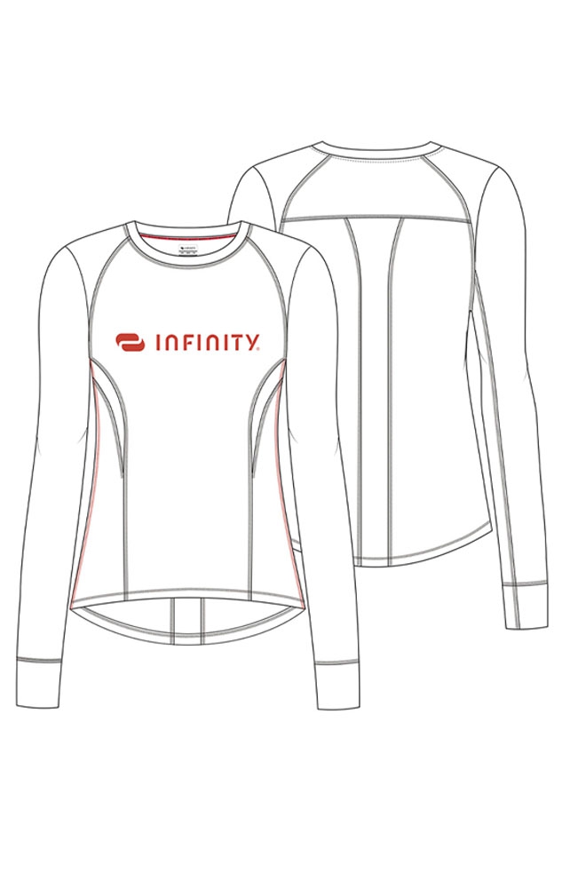 Buy Infinity GNR8 Long Sleeve Logo Performance Underscrub