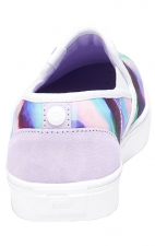 Chase TX Watercolor Wave Classic Canvas Slip On Water Resistant Anti Slip Sneaker 