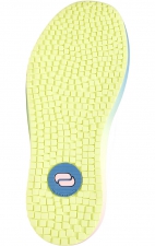 Everon Knit White/Rainbow Fade Sneaker Légère en Tricot pour Femmes Antidérapante de Infinity Footwear par Cherokee