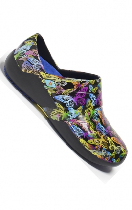 Journey Brightest Butterfly Unisex Slip Resistant Clog by Anywear Footwear