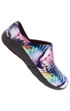 Journey Rainbow Waves Unisex Slip Resistant Clog by Anywear Footwear