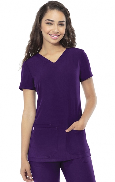 *FINAL SALE S 20710 Break on Through V-Neck 3 Pocket Top from HeartSoul *FINAL SALE S 20710 Break on Through V-Neck 3 Pocket Top from HeartSoul