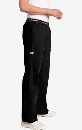 Boot Cut aileron de chiquenaude MOBB Scrub Pant - Black (BL)