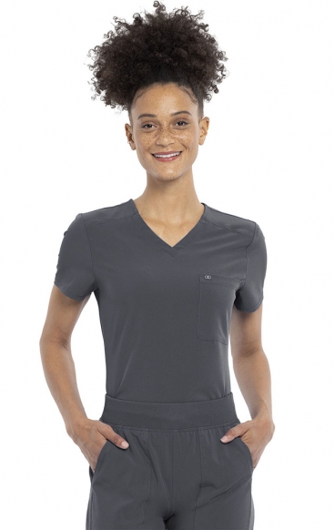 *FINAL SALE XS CKA690 Allura V-Neck Tuckable Top by Cherokee