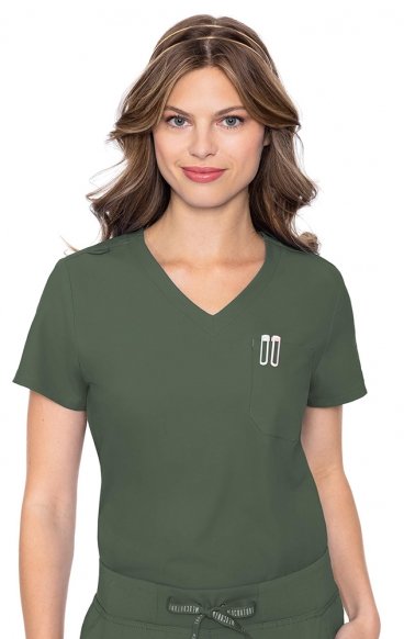 *VENTE FINALE M 2432 Med Couture Insight Haut d'Uniforme à Une Poche *VENTE FINALE M 2432 Med Couture Insight Haut d'Uniforme à Une Poche